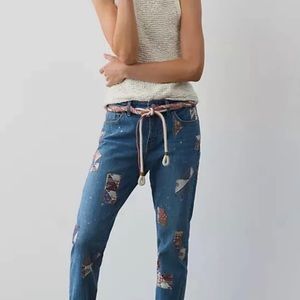 Pilcro patchwork jeans by Anthropologie NWT